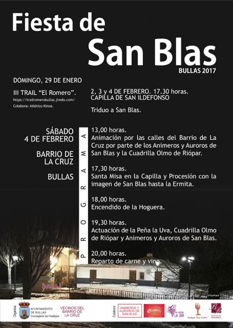 El Barrio de La Cruz celebra la Fiesta de San Blas 2017
