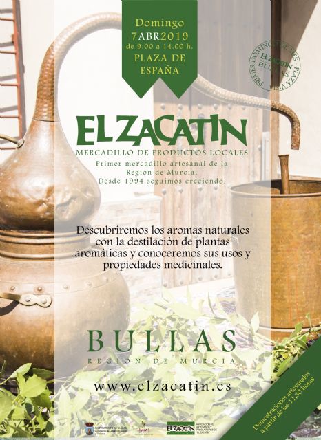 'El Zacatín' de abril enseña cómo se destilan las plantas aromáticas y qué propiedades tienen