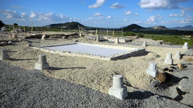 Trabajos de excavación e investigación en la Villa romana de Los Cantos