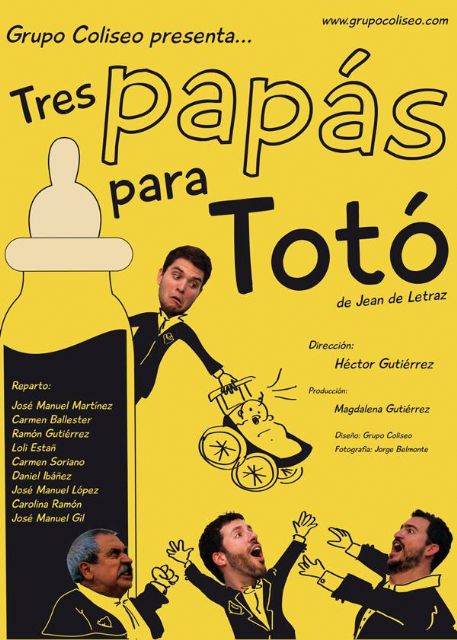 Finaliza el II Certamen de Teatro Aficionado con la obra 'Tres papás para Totó'