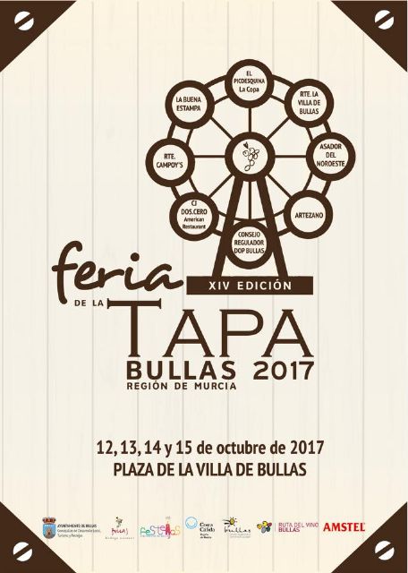 Bullas celebra la XIV Feria de la Tapa