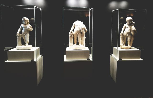 Las esculturas romanas de Los Cantos declaradas Bien de Interés Cultural