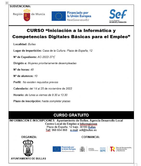 Nuevo Curso de Iniciación a la Informática y Competencias Digitales Básicas para el Empleo
