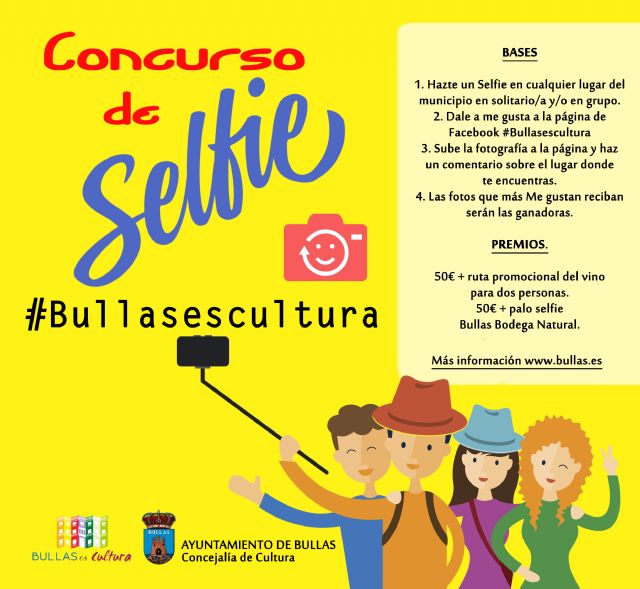 Hazte un selfie promocionando el patrimonio de Bullas y gana estupendos premios