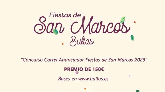 Bases Concurso Cartel Anunciador de las fiestas de San Marcos 2023