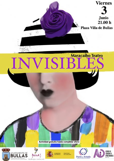 Bullas acoge la obra 'Invisibles' de Maracaibo Teatro