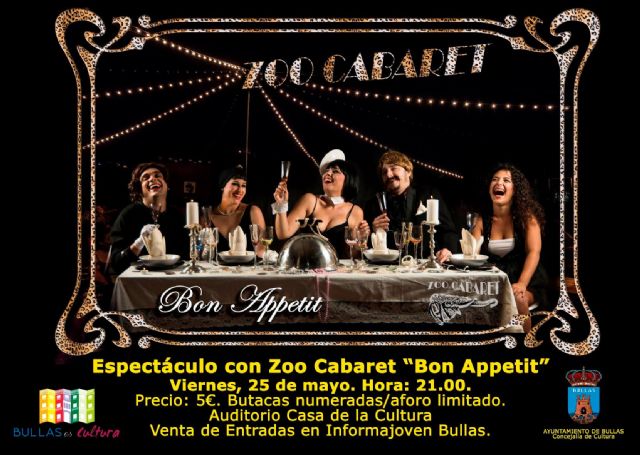 Zoo Cabaret nos prepara un menú con mucho humor en su 'Bon Appetit'