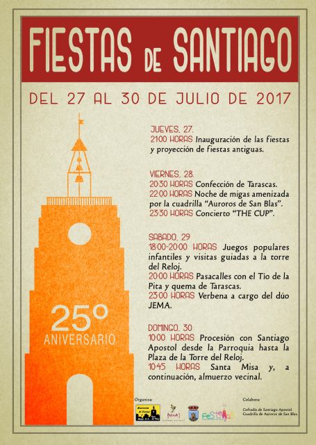 Fiestas de Santiago en el barrio de la Torre del Reloj