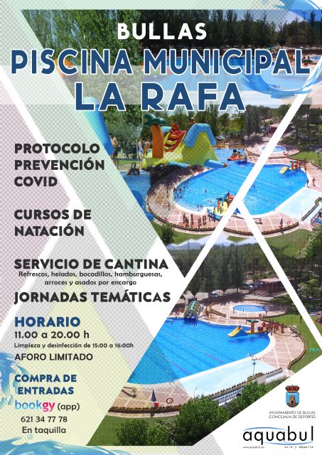 La Piscina Municipal de La Rafa abrirá sus puertas este próximo Sábado 27 de Junio