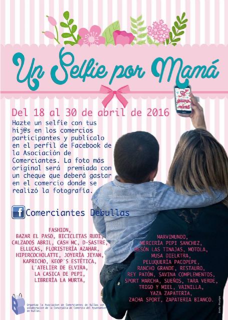 'Un selfie por mamá' nueva campaña de la Asociación de Comerciantes para el Día de la Madre