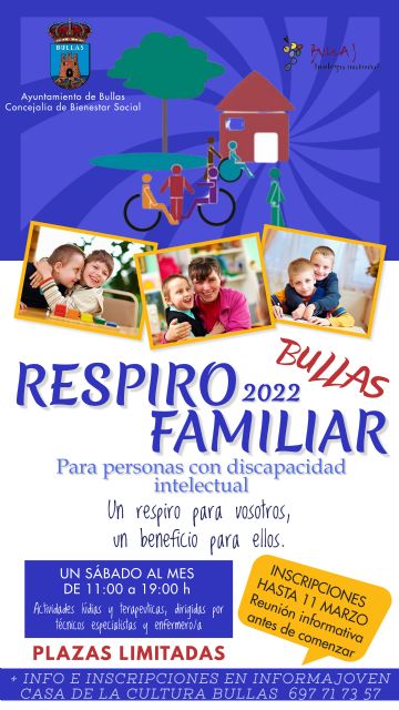 Continúa el servicio de 'Respiro familiar' para personas con discapacidad intelectual