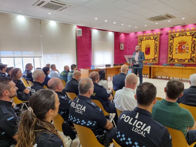 La Policía Local de Bullas celebra a su patrono San Miguel de Arcángel 2022