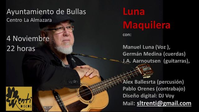 Concierto de Manuel Luna en Bullas