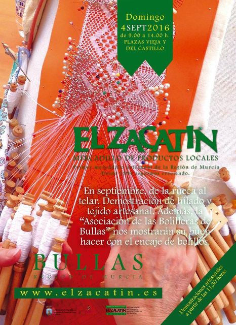 El arte del hilado y tejido artesanal en el próximo Zacatín