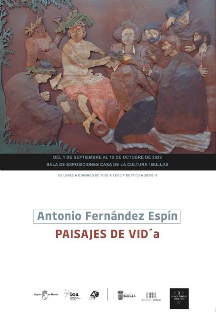 La Casa de Cultura acoge la exposición de Antonio Fernández Espín 'Paisajes de Vid'a'